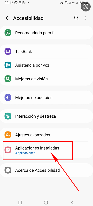 En la configuración de aplicaciones, encuentra dicha aplicación.